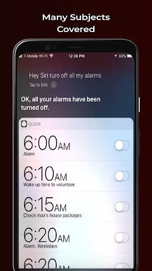 Siri Commands Assistant Advice Screenshot 1