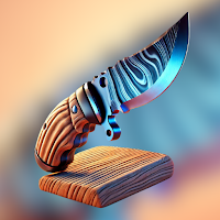 Obsidian Knife Crafting: ASMR
