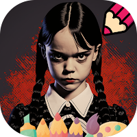Wednesday Addams Game Color