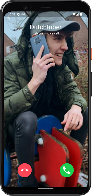 Fake Call from Dutchtuber Screenshot 2
