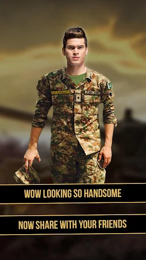 Pak army suit changer 2021 Screenshot 3