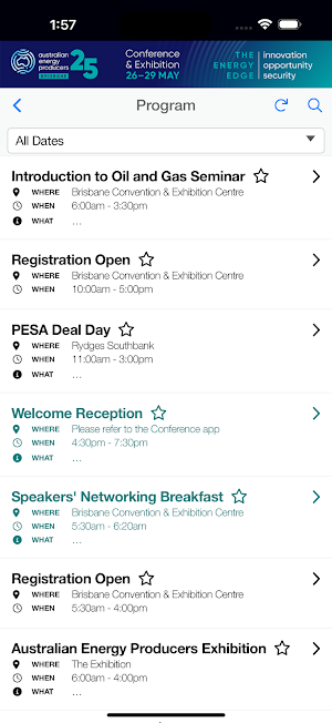 Energy Producers Conference Screenshot 2