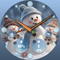 FLW105 Snowman Freeze Winter