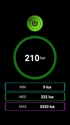 Luxometer Light Meter Screenshot 0