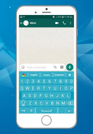 Armenian Keyboard 2021: Armenian Language Screenshot 3