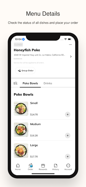 Honeyfish Poke Screenshot 1