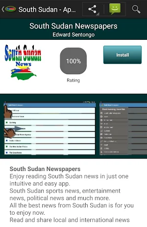 South Sudanese apps Screenshot 1