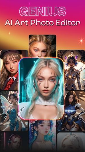 Genius: AI Art Photo Editor Screenshot 0