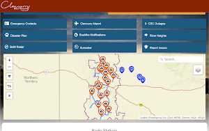 Cloncurry Disaster Dashboard Screenshot 2