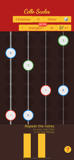 Cello Scales by Ear Screenshot 2