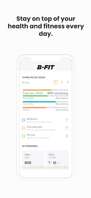 BFit With Brandon Fitness Screenshot 1