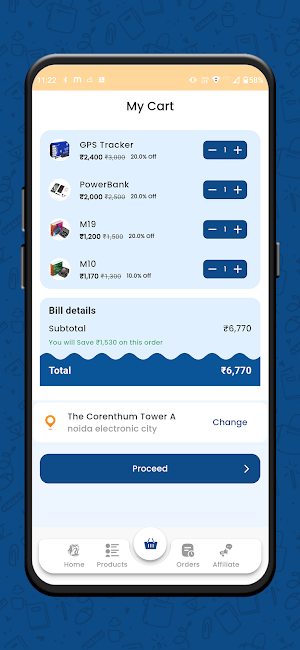 BlueLion - Shopping & GPS App Screenshot 2