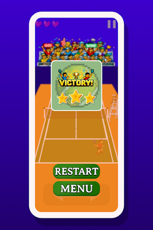 Pixel Tennis Screenshot 1