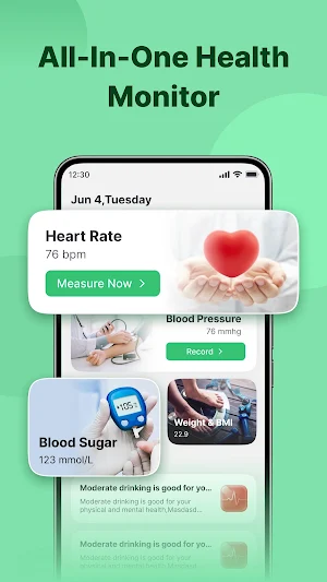 WellHeart Tracker Launcher Screenshot 1