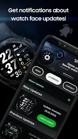 RECREATIVE Wear Os Watch Faces Screenshot 3
