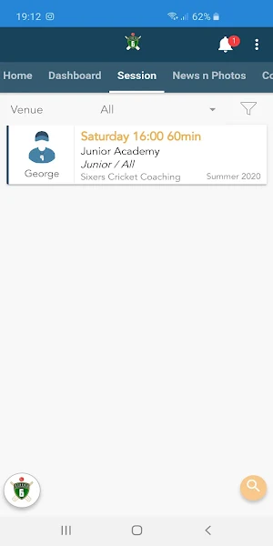 Sixers Cricket Coaching Screenshot 2