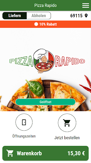 Pizza Rapido Eppelheim Screenshot 0