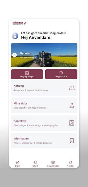 Skånes Kran & Entreprenad Screenshot 0