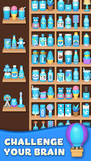 Sort Fever:3D Goods Match Screenshot 1