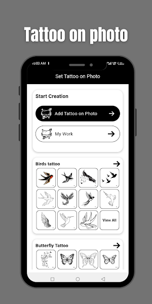 Tattoo on Photo-tattoo maker Screenshot 0