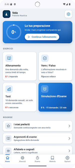 Quiz Vela Patente Nautica Screenshot 0