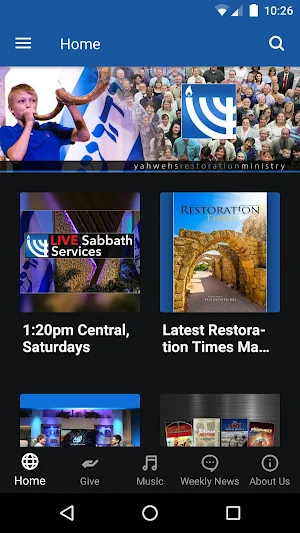 Yahweh's Restoration Ministry Screenshot 0