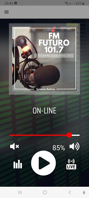 Radio Futuro 101.7 Screenshot 1