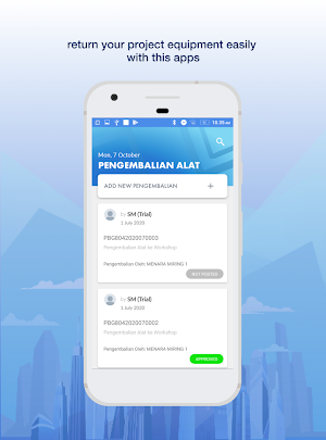 TOTAL Surat Pengembalian Alat Screenshot 1