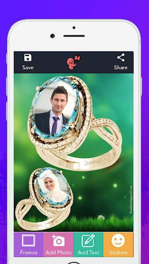 Lovely Ring Photo Frames Screenshot 1