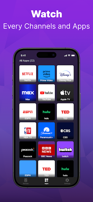 TV Remote Control for Smart TV Screenshot 2