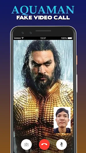 Aquaman Fake Video Call Screenshot 3
