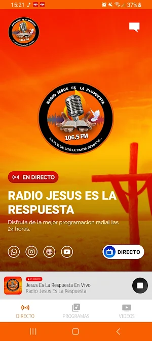 Radio Jesús Es La Respuesta Screenshot 0