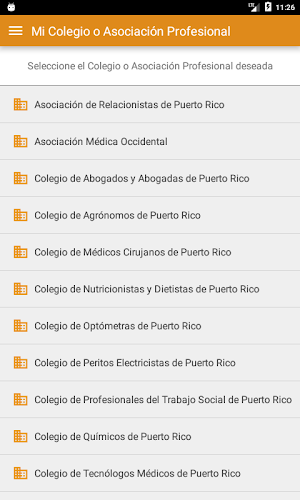 Mi Colegio Profesional Screenshot 0