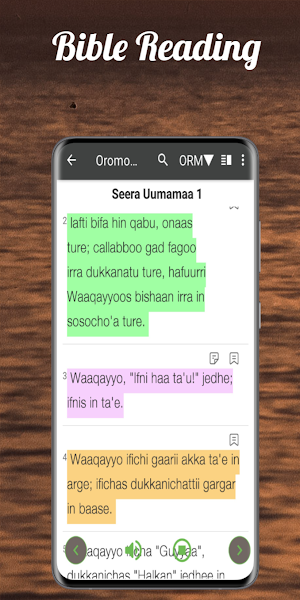 Oromo Bible - OROMO+KJV+NIV Screenshot 0