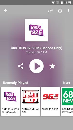 Radio FM Canada Screenshot 1