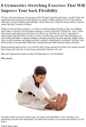 Gymnastics Splits Tutorial Screenshot 3