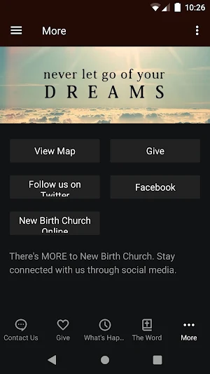 New Birth Church Screenshot 2