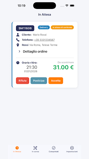 SamnEat Partner Screenshot 0