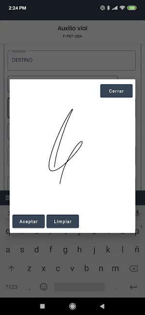 Auxilio Vial Screenshot 0