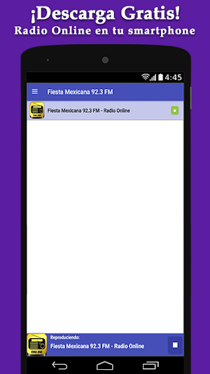 Fiesta Mexicana 92.3 FM - Radio Online Screenshot 1