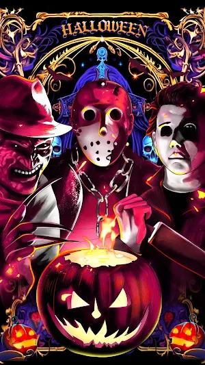 Halloween Color by number Screenshot 1