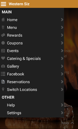 Western Sizzlin Dalt./Ooltewah Screenshot 1