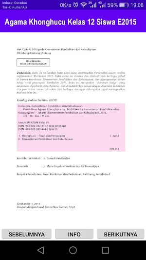 Agama Khonghucu Kelas 12 Siswa E2015 Screenshot 1