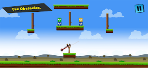 Hit Knock Down Slingshot ball Screenshot 3