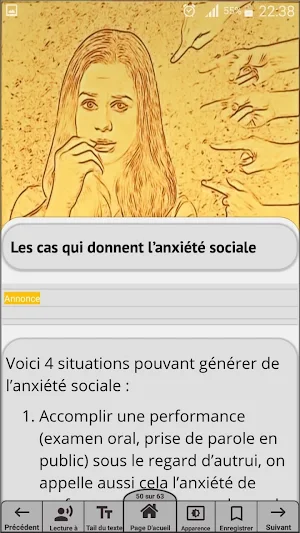 Vaincre la timidité et surmonter le trac Screenshot 2
