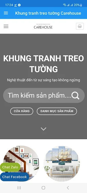 Khung tranh treo tường Screenshot 3