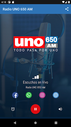 Radio Uno 650 AM Screenshot 1