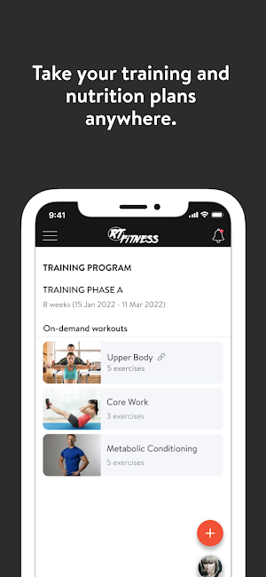 RT Fitness Online Screenshot 2