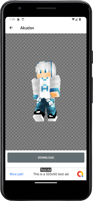 Akudav Skins for Minecraft Screenshot 1
