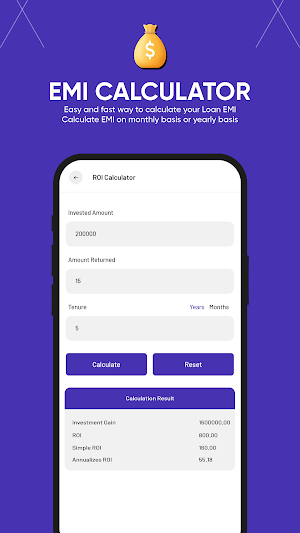 Loancash : Emi Loan Calculator Screenshot 2
